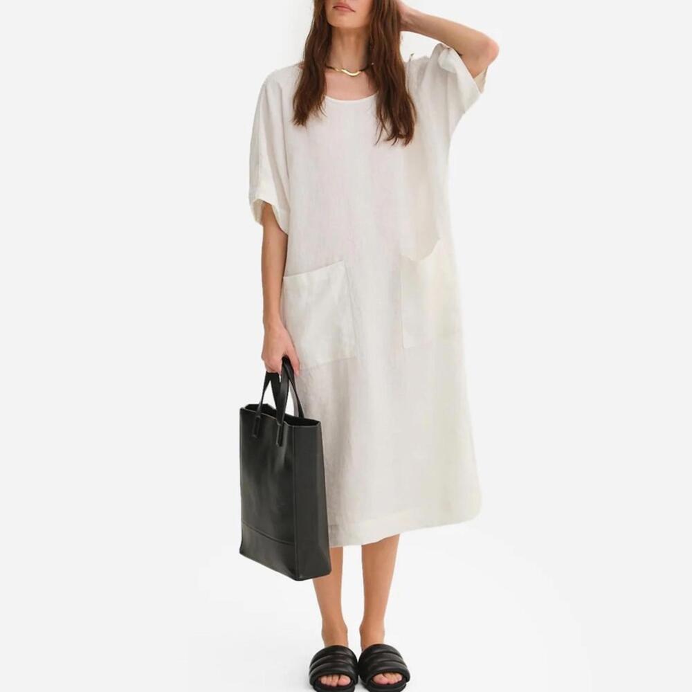 Mate the label linen dress